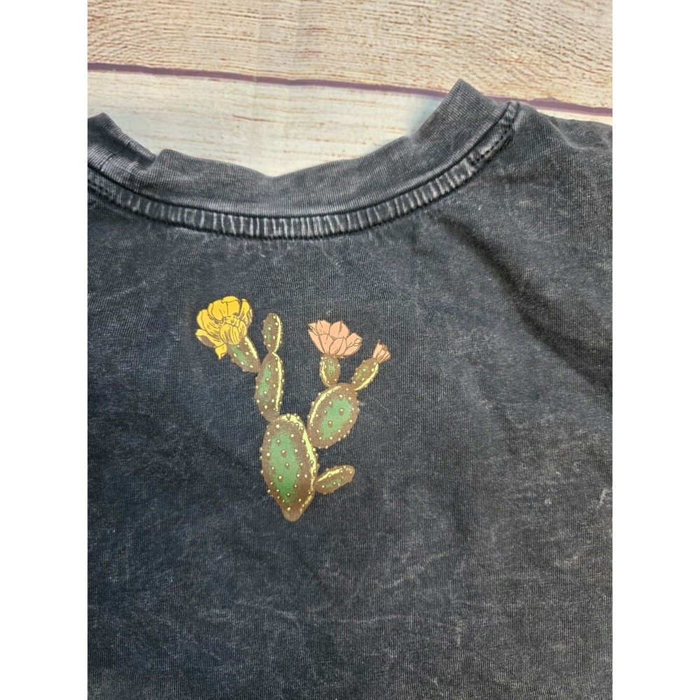 Organic Generation Women's Graphic Print Grand Canyon Tshirt Size XS Acid washed - Picture 6 of 7